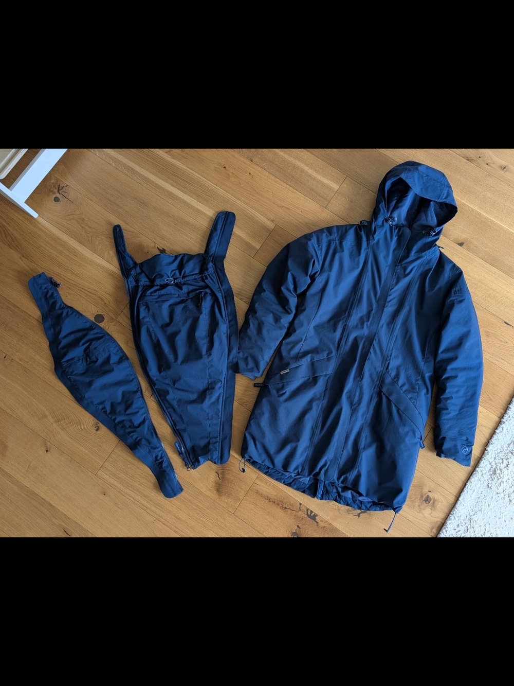 Mamalila WinterWander Babywearing Parka Navy blue - S